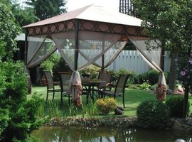 Paviljoens, pergola's of overkappingen